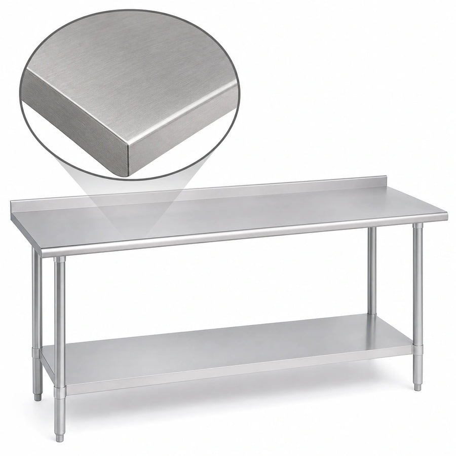 16-Gauge 300 Series Stainless Steel Top