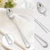 Thumbnail image #4 for Winco Victoria 7-1/2 Inch Iced Tea Spoon, 18/8 Stainless Steel, Extra Heavyweight, Mirror Finish