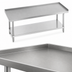 Thumbnail image #3 for Advance Tabco 84-Inch x 30-Inch Stainless Steel Equipment Stand with Adjustable Undershelf