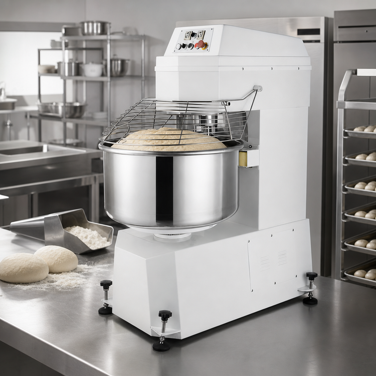 Product image #4 for Eurodib Spiral Dough Mixer with 137 Qt Bowl, 110 lb (50 kg) Kneading Capacity, 2-Speed, 208V, 3-Phase