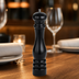 Thumbnail image #3 for American Metalcraft 12-Inch Black Wooden Pepper Mill