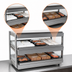 Thumbnail image #3 for Nemco 18-Inch Countertop Heated Shelf Merchandiser with Dual Slanted Shelves