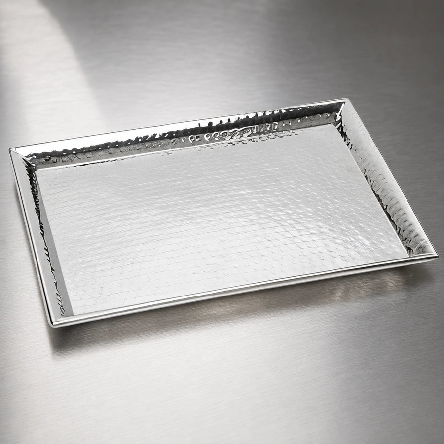 Hammered Stainless Steel Construction