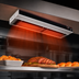 Thumbnail image #3 for Hatco Glo-Ray High Watt Dual Infra-Black Strip Heater, 18 Inch, Unlighted, 6-Inch Spacer, 700 Watts