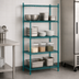 Thumbnail image #3 for Advance Tabco Special Value Series 36-Inch Wide Stationary Wire Shelving Unit, Green Epoxy, 4 Shelves