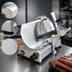 Thumbnail image #3 for Trento 10-Inch Manual Gravity Feed Commercial Meat Slicer, 1/4 HP, 120V