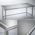 Thumbnail image #3 for Eagle Spec-Master Marine Series Stainless Steel Work Table, 48