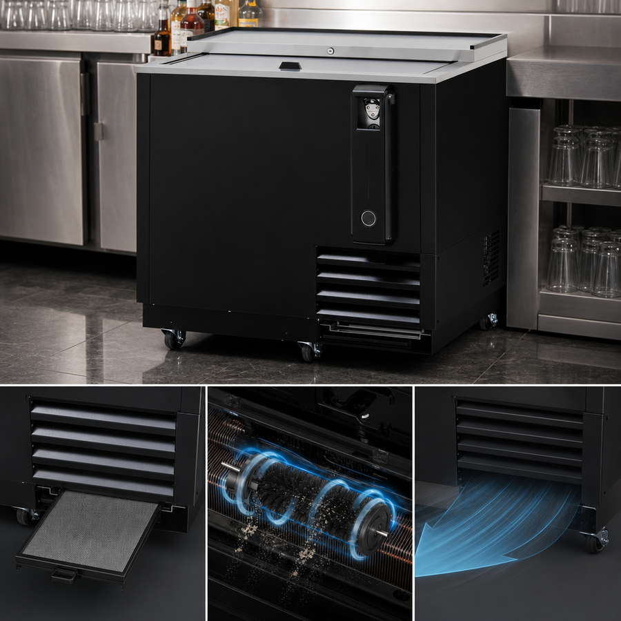 Self-Cleaning Condenser