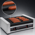Thumbnail image #3 for Roll-A-Grill 10-Hot-Dog Roller Grill with 6 GripsIt Coated Rollers