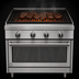 Thumbnail image #4 for Imperial Pro Series 36-Inch Gas Charbroiler Range Match with Convection Oven