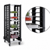 Thumbnail image #3 for Rubbermaid Commercial Max System 18-Slot End-Load Food Box and Sheet Pan Rack with Casters, Black