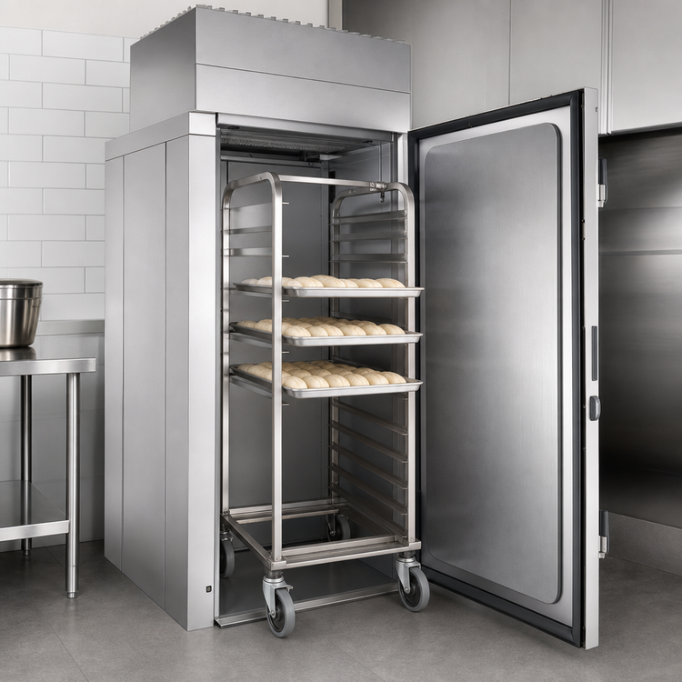 Product image #3 for Baxter Roll-In Electric Proofer Cabinet, 35.5-Inch Wide, 3-Rack Capacity, Stainless Steel, Floorless