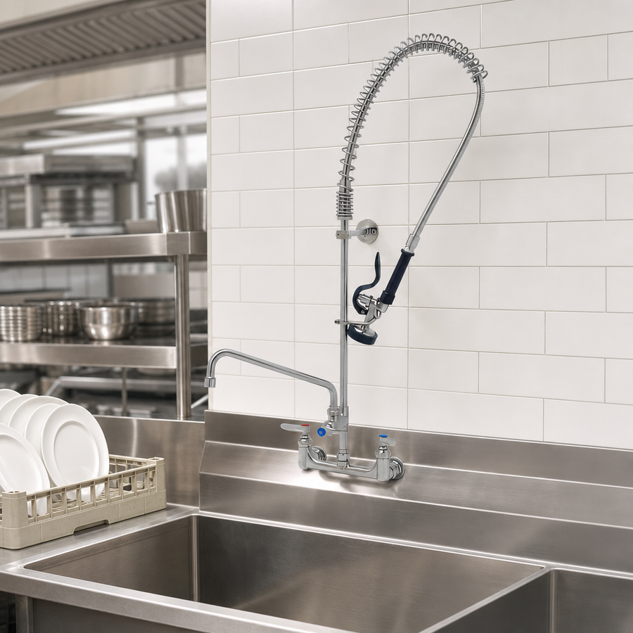 Wall-Mount Pre-Rinse Design