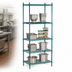 Thumbnail image #3 for Advance Tabco Special Value Series 4-Shelf Green Epoxy Wire Shelving Unit, 60-Inch W x 24-Inch D x 74-Inch H