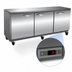 Thumbnail image #3 for IKON Refrigeration IUC72F Three-Section Undercounter Freezer, 18 Cu. Ft., Rear-Mounted Self-Contained, Stainless Steel