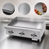 Thumbnail image #3 for Comstock-Castle Diner Series 24-Inch Countertop Gas Griddle with Manual Controls and 30-Inch Polished Steel Plate
