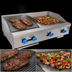 Thumbnail image #3 for Comstock-Castle 42-Inch Countertop Gas Char-Broiler/Griddle Combo