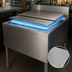Thumbnail image #4 for BK Resources 36-Inch Wide Underbar Insulated Ice Bin with 10-Circuit Aluminum Cold Plate, 120 lb Capacity