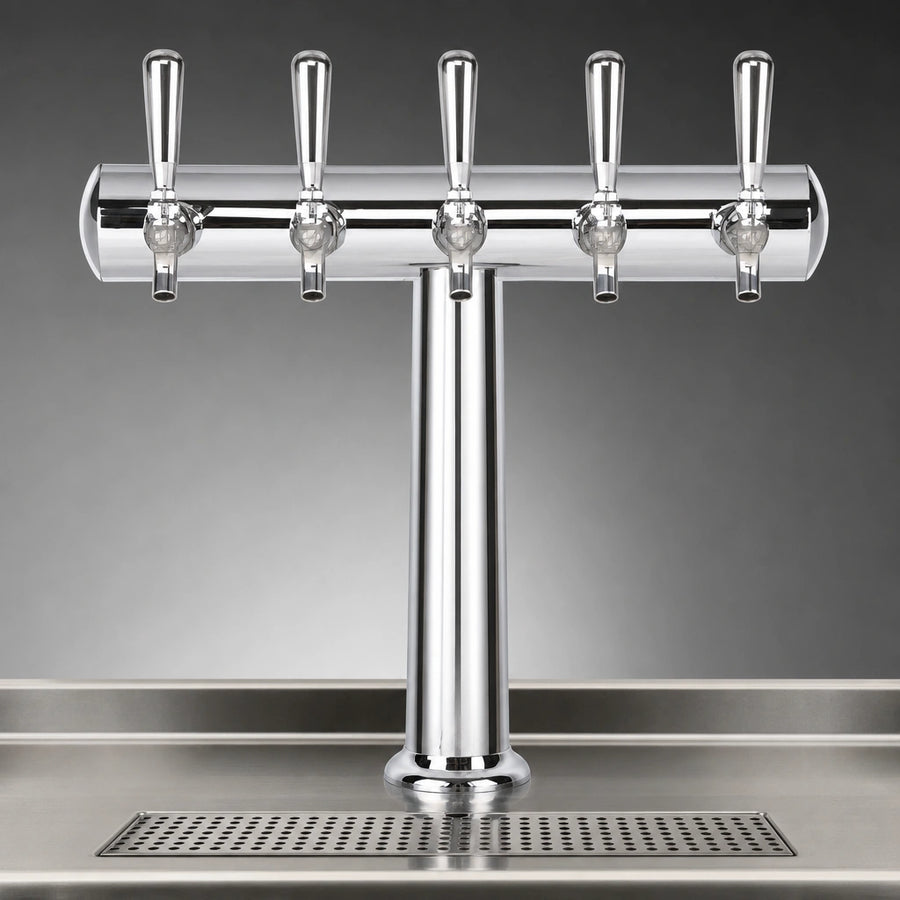 Five-Faucet Capacity