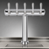 Thumbnail image #3 for Havana Countertop Glycol-Cooled 5-Faucet Draft Beer Tower, Chrome Finish
