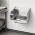 Thumbnail image #3 for Wall-Mounted Stainless Steel Hand Sink with 14 x 10 x 6 Inch Bowl, 8-Inch Backsplash, and Side Splashes
