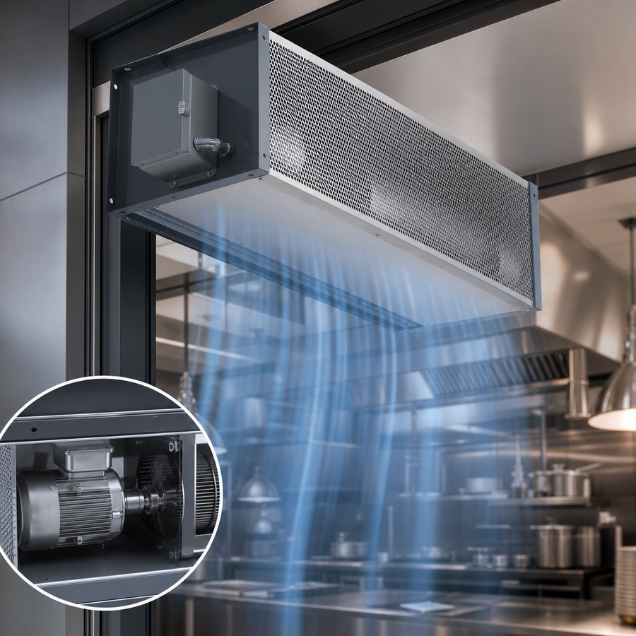 Direct Drive Air Curtain