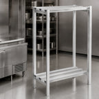 Thumbnail image #3 for Channel Manufacturing Lifetime Tough DR2472-2 All-Welded Aluminum Dunnage Shelving, 2-Shelf, Channel Style, 72 x 24 x 64 In.