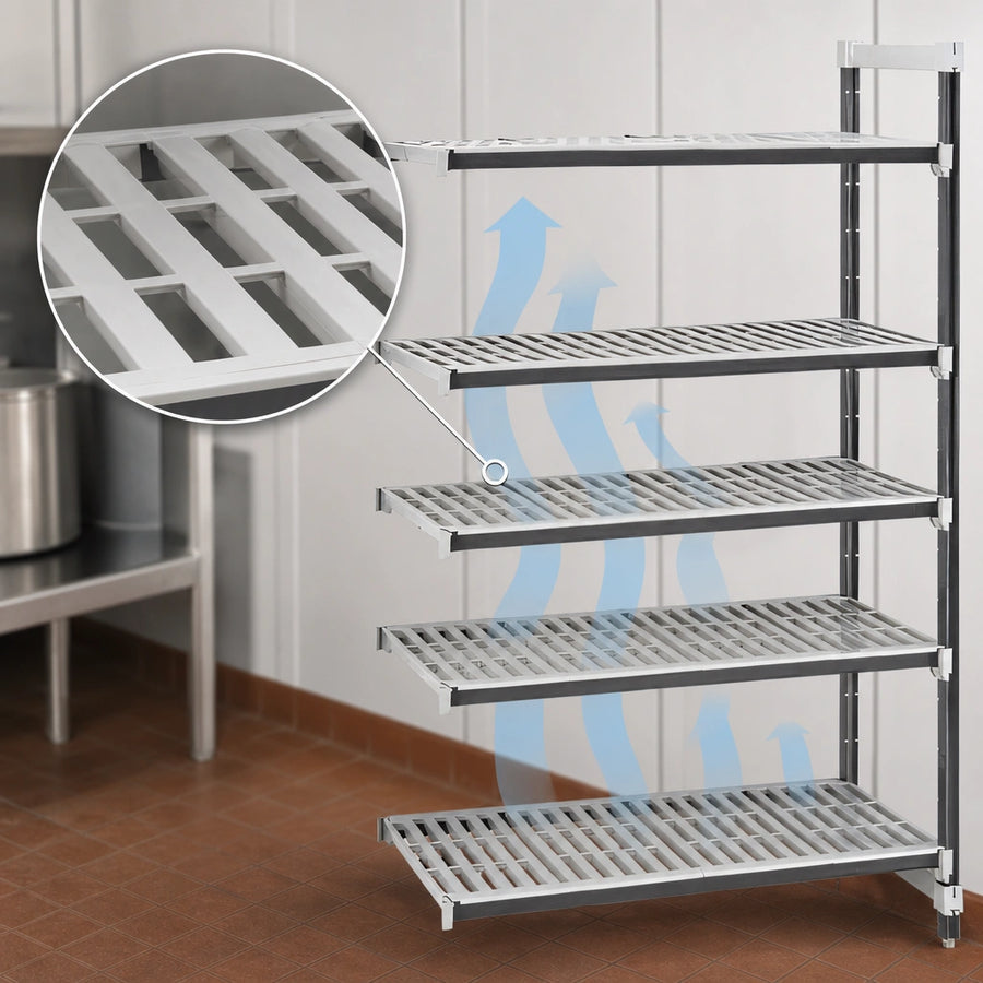 Vented Shelf Plates