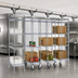 Thumbnail image #3 for Master Trak Overhead Track Mobile Unit Kit for 30-Inch Shelves