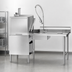 Thumbnail image #3 for Eagle Group Straight Soiled Dishtable with Right-to-Left Operation and Pre-Rinse Sink, 72 x 30 Inches