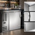 Thumbnail image #3 for Beverage-Air BB36HC-S 36-Inch Refrigerated Back Bar Storage Cabinet with Solid Door and Stainless Steel Top