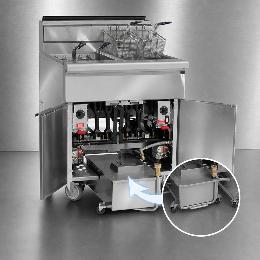Built-In Space Saver Filter System