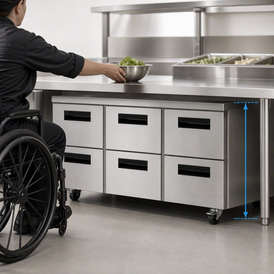 ADA-Friendly Low Profile Design