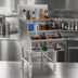 Thumbnail image #3 for Spec-Bar 18-Inch Wide x 24-Inch Deep Freestanding 4-Step Liquor Bottle Display Unit, 304 Stainless Steel