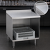 Thumbnail image #3 for Eagle 1800 Series 18-Inch Flatboard Top Underbar Glass Rack Storage Unit with Open Cabinet Base
