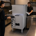 Thumbnail image #3 for Glastender GT-18+1 18-Inch Front-to-Back Pass-Thru Rotary Rack Glasswasher Station