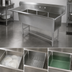 Thumbnail image #3 for John Boos Pro-Bowl 3-Compartment Stainless Steel Sink with Left-Hand 30-Inch Drainboard