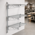 Thumbnail image #3 for Quantum Wall-Mounted Cantilever Starter Shelving Unit with Wire Shelves