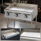 Thumbnail image #3 for Star (Middleby) Ultra-Max 736TCHSA Heavy-Duty 36-Inch Electric Countertop Griddle, Chrome Plate, Thermostatic Controls