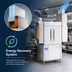 Thumbnail image #3 for Jackson RackStar 44CE High-Temperature Energy Recovery Conveyor Dishwasher