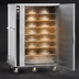 Thumbnail image #4 for FWE P-Series Mobile Heated Banquet Cart for 96-120 Covered Plates, Single Door, Stainless Steel
