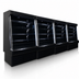 Thumbnail image #3 for Howard-McCray 35E Series Remote Dairy Open Merchandiser, 99-Inch, Black, LED Lighting
