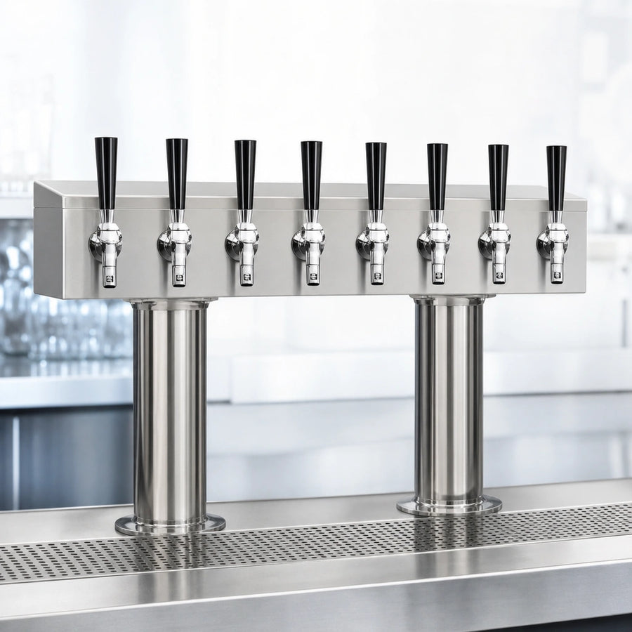 Eight-Faucet Capacity