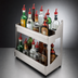 Thumbnail image #3 for Advance Tabco Special Value Underbar Basics Double-Tier Stainless Steel 48-Inch Speed Rail