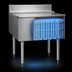 Thumbnail image #3 for Eagle Group 2200 Series 36-Inch Underbar Ice Bin/Cocktail Unit, 201 lb Capacity, 7-Circuit Cold Plate