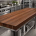 Thumbnail image #3 for Boos Block 108-Inch x 30-Inch American Black Walnut Kitchen Countertop with Varnique Finish