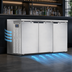 Thumbnail image #3 for Continental Refrigerator BB79SNSS 79 Inch Shallow Depth Back Bar Cooler with Solid Doors