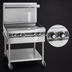 Thumbnail image #3 for Imperial Spec Series 18-Inch Gas Griddle Add-A-Unit Floor Model with Open Cabinet Base and Manual Controls