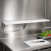 Thumbnail image #3 for Advance Tabco Triumph Supreme Stainless Steel Food Table Shelf with Removable 3/8