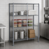 Thumbnail image #3 for Metro Super Erecta Stationary Wire Security Unit with Metroseal 3 Epoxy-Coated Finish, 50-1/2 x 21-1/2 x 66-13/16 Inches